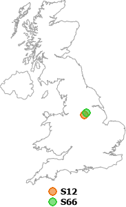 map showing distance between S12 and S66